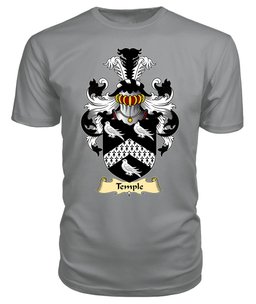 ScotsTee Temple Coat Of Arms Family Crest England V23 T Shirt
