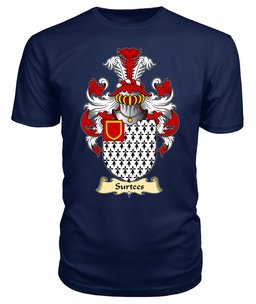 ScotsTee Surtees Coat Of Arms Family Crest England V23 T Shirt