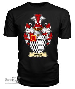 ScotsTee Surtees Coat Of Arms Family Crest England V23 T Shirt