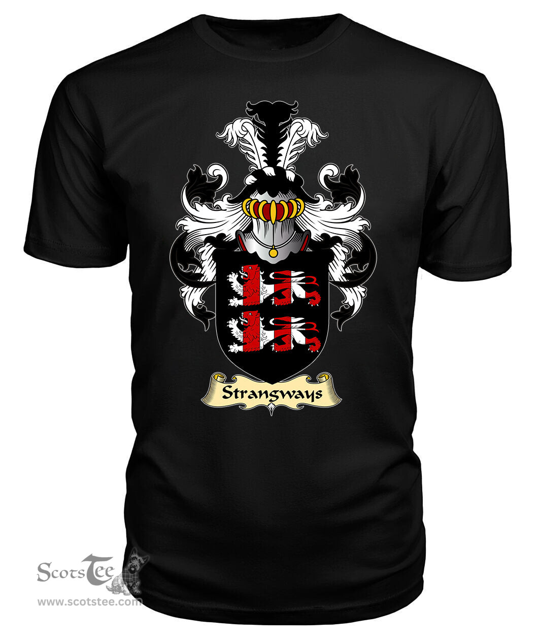 ScotsTee Strangways Coat Of Arms Family Crest England V23 T Shirt
