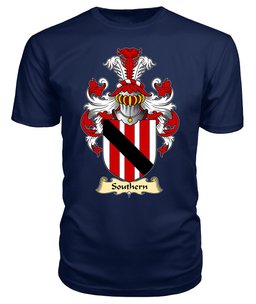 ScotsTee Southern Coat Of Arms Family Crest England V23 T Shirt