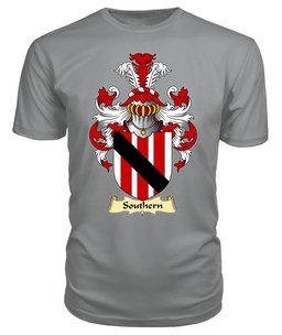 ScotsTee Southern Coat Of Arms Family Crest England V23 T Shirt