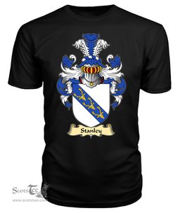 ScotsTee Stanley Coat Of Arms Family Crest England V23 T Shirt