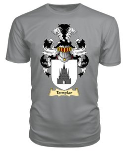 ScotsTee Templar or Templer Coat Of Arms Family Crest England V23 T Shirt