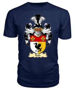 ScotsTee Teale Coat Of Arms Family Crest England V23 T Shirt