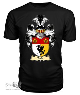 ScotsTee Teale Coat Of Arms Family Crest England V23 T Shirt