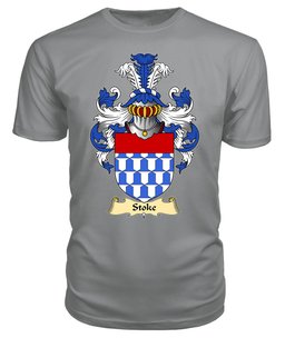 ScotsTee Stoke Coat Of Arms Family Crest England V23 T Shirt