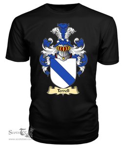 ScotsTee Terrell Coat Of Arms Family Crest England V23 T Shirt