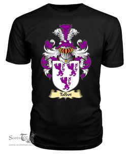 ScotsTee Talbot II Coat Of Arms Family Crest England V23 T Shirt