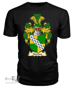 ScotsTee Sparke (s) Coat Of Arms Family Crest England V23 T Shirt
