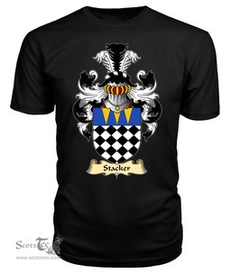 ScotsTee Stacker Coat Of Arms Family Crest England V23 T Shirt