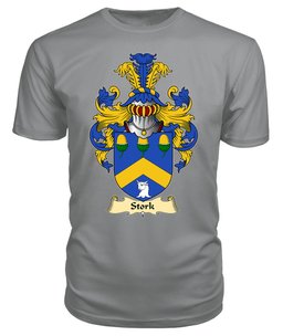 ScotsTee Stork Coat Of Arms Family Crest England V23 T Shirt