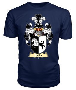 ScotsTee Spiller Coat Of Arms Family Crest England V23 T Shirt