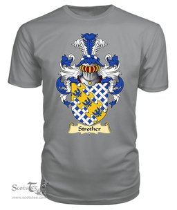 ScotsTee Strother Coat Of Arms Family Crest England V23 T Shirt