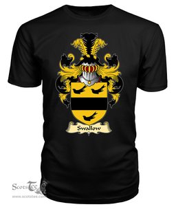 ScotsTee Swallow Coat Of Arms Family Crest England V23 T Shirt