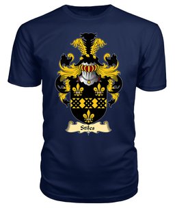 ScotsTee Stiles or Styles Coat Of Arms Family Crest England V23 T Shirt