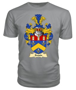 ScotsTee Swain or Swayne Coat Of Arms Family Crest England V23 T Shirt