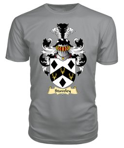 ScotsTee Staveley Coat Of Arms Family Crest England V23 T Shirt