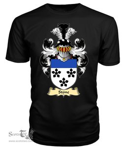 ScotsTee Stone I Coat Of Arms Family Crest England V23 T Shirt