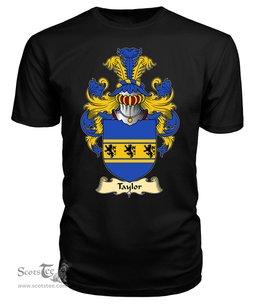 ScotsTee Taylor II Coat Of Arms Family Crest England V23 T Shirt