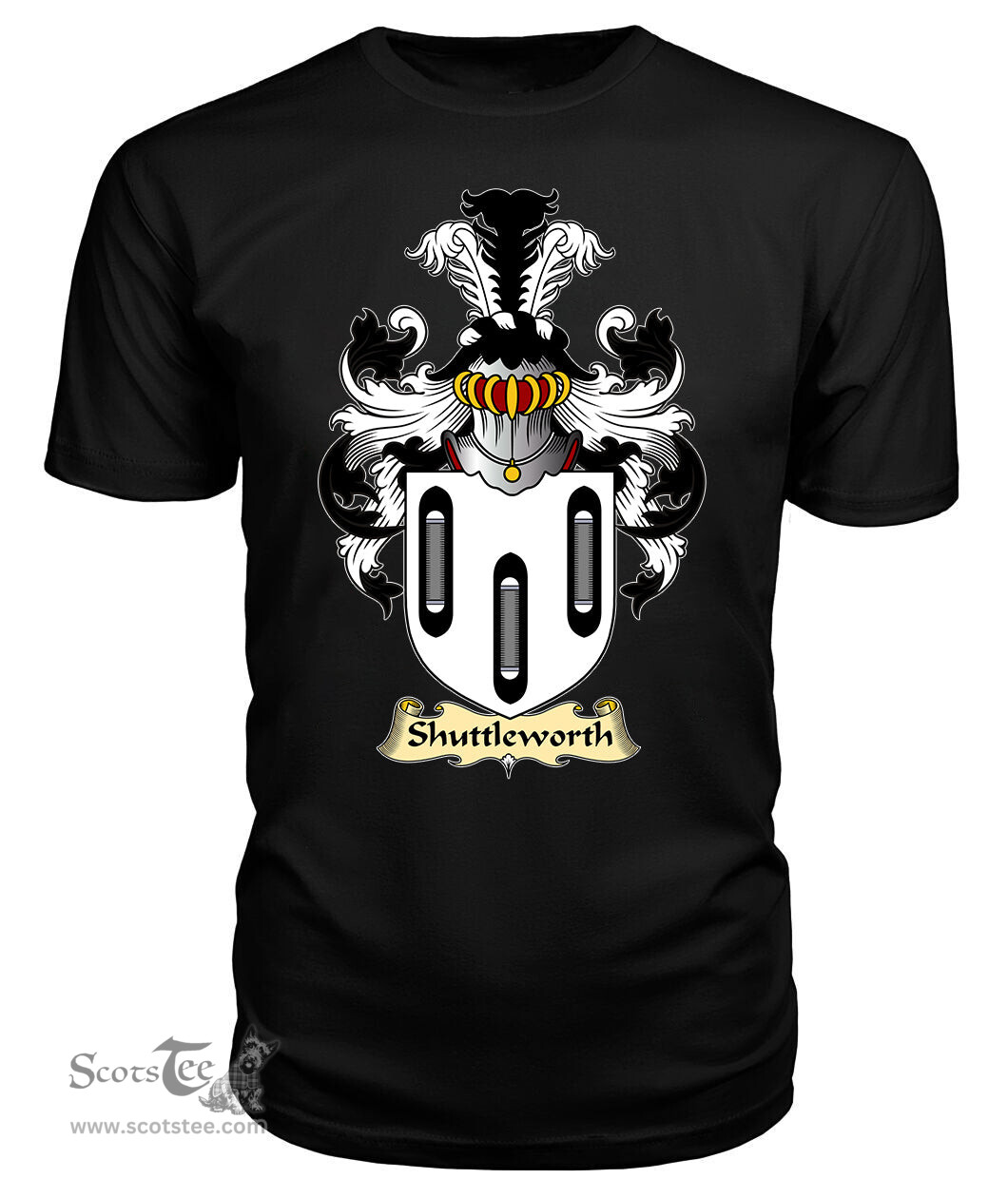 ScotsTee Shuttleworth Coat Of Arms Family Crest England V23 T Shirt