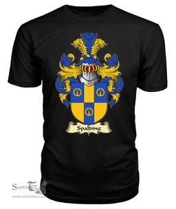 ScotsTee Spalding Coat Of Arms Family Crest England V23 T Shirt