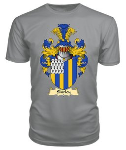 ScotsTee Shirley or Sherley Coat Of Arms Family Crest England V23 T Shirt