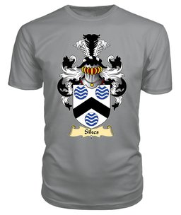 ScotsTee Sikes or Sykes Coat Of Arms Family Crest England V23 T Shirt