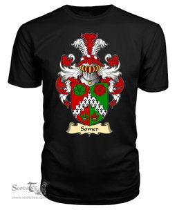 ScotsTee Somer Coat Of Arms Family Crest England V23 T Shirt