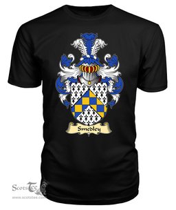 ScotsTee Smedley Coat Of Arms Family Crest England V23 T Shirt