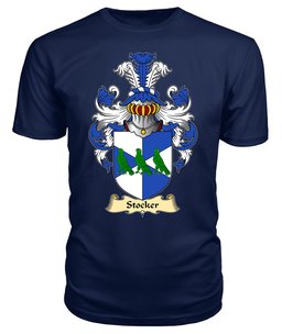 ScotsTee Stocker Coat Of Arms Family Crest England V23 T Shirt