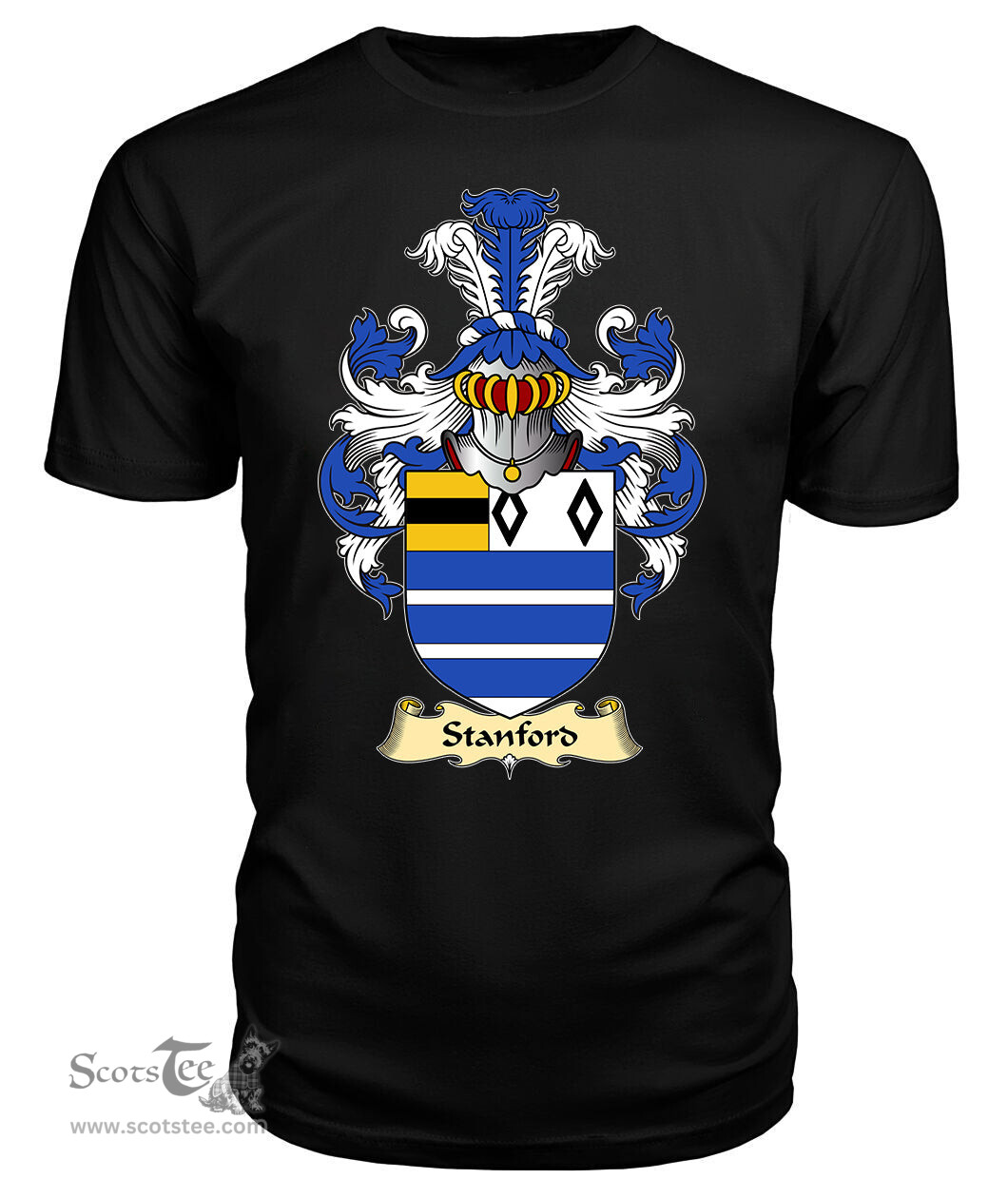 ScotsTee Stanford Coat Of Arms Family Crest England V23 T Shirt