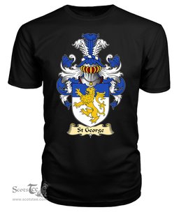 ScotsTee St George Coat Of Arms Family Crest England V23 T Shirt