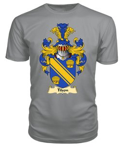 ScotsTee Tilson or Tilston Coat Of Arms Family Crest England V23 T Shirt