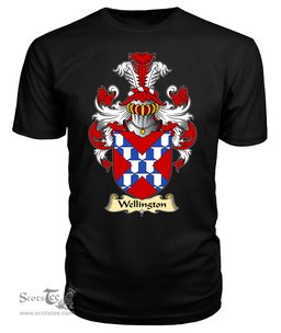 ScotsTee Wellington Coat Of Arms Family Crest England V23 T Shirt