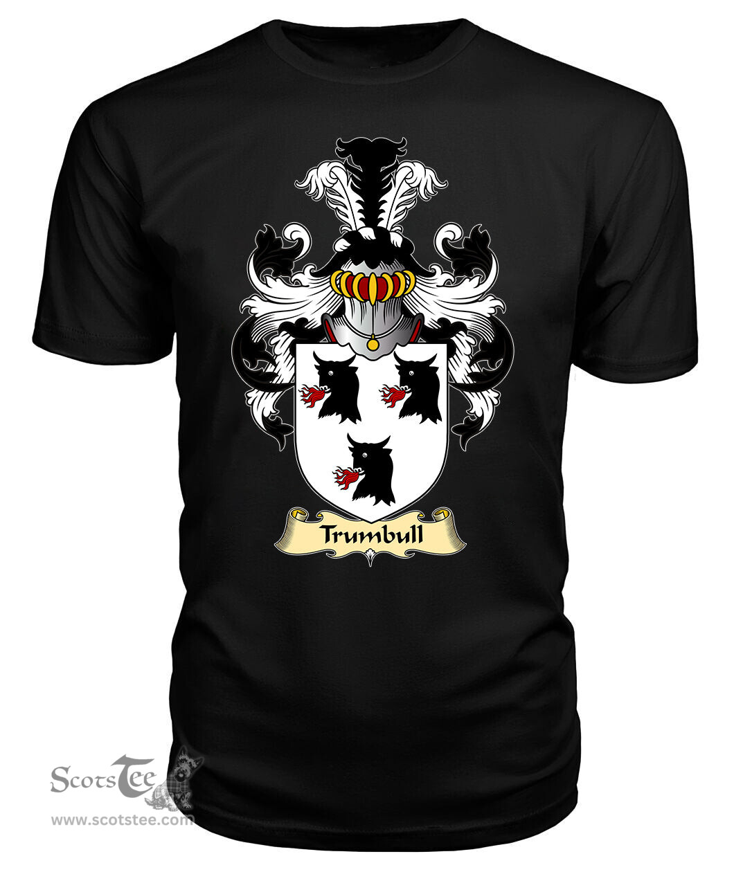 ScotsTee Trumbull Coat Of Arms Family Crest England V23 T Shirt