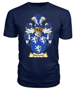 ScotsTee Warwick Coat Of Arms Family Crest England V23 T Shirt