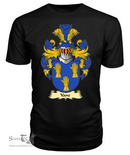 ScotsTee Vane or Fane Coat Of Arms Family Crest England V23 T Shirt