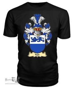 ScotsTee Vale Coat Of Arms Family Crest England V23 T Shirt
