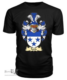 ScotsTee Turtle Coat Of Arms Family Crest England V23 T Shirt