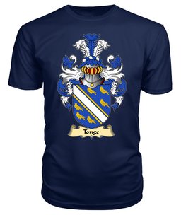 ScotsTee Tonge or Tong Coat Of Arms Family Crest England V23 T Shirt