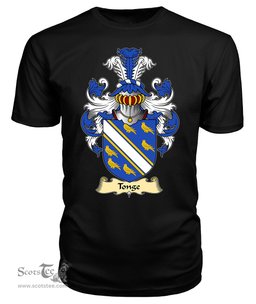 ScotsTee Tonge or Tong Coat Of Arms Family Crest England V23 T Shirt