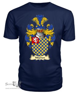 ScotsTee Warren Coat Of Arms Family Crest England V23 T Shirt