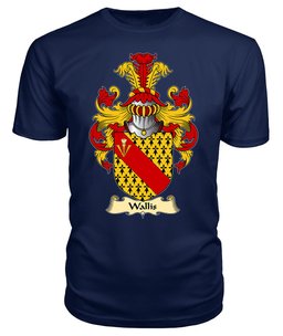 ScotsTee Wallis II Coat Of Arms Family Crest England V23 T Shirt