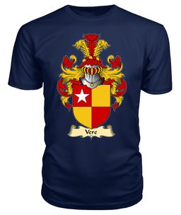 ScotsTee Vere Coat Of Arms Family Crest England V23 T Shirt