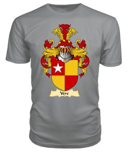 ScotsTee Vere Coat Of Arms Family Crest England V23 T Shirt