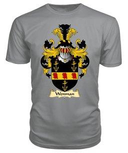 ScotsTee Wayneman or Wenman Coat Of Arms Family Crest England V23 T Shirt