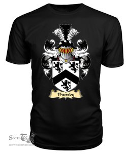 ScotsTee Thursby Coat Of Arms Family Crest England V23 T Shirt