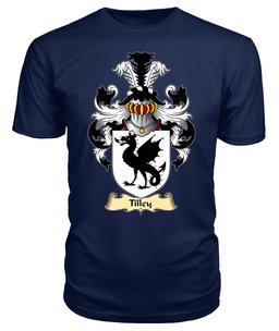 ScotsTee Tilley Coat Of Arms Family Crest England V23 T Shirt