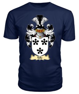 ScotsTee Toll or Tolle Coat Of Arms Family Crest England V23 T Shirt